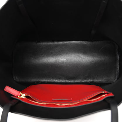 Valentino Garavani Calfskin Large Vlogo Tote Black 5 of 15