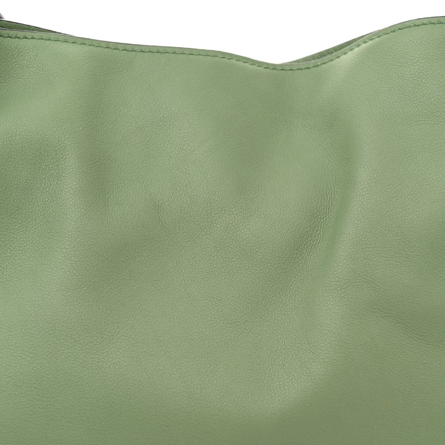 Nappa Flamenco Knot Clutch Rosemary