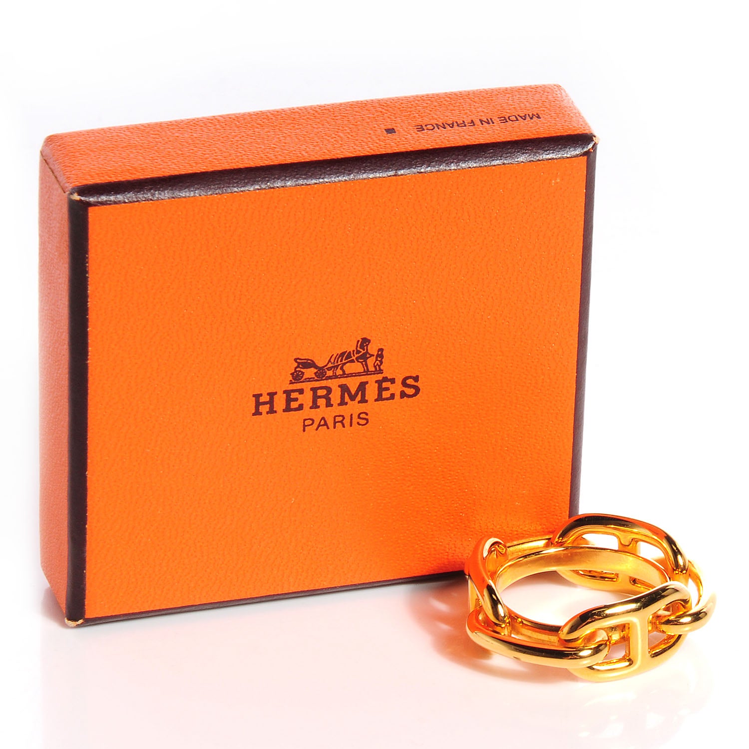 Hermes Permabrass Regate Scarf Ring 4 of 4