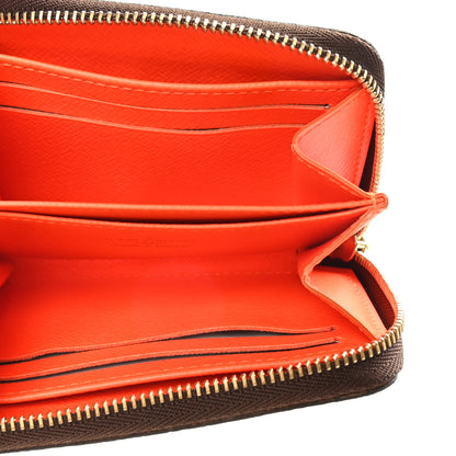 Louis Vuitton Monogram Graffiti Zippy Coin Purse Wallet Orange 5 of 7