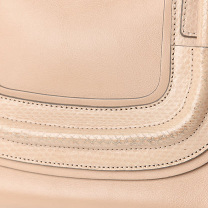 Chloe Calfskin Ayers Top Handle Shoulder Bag Beige 8 of 21