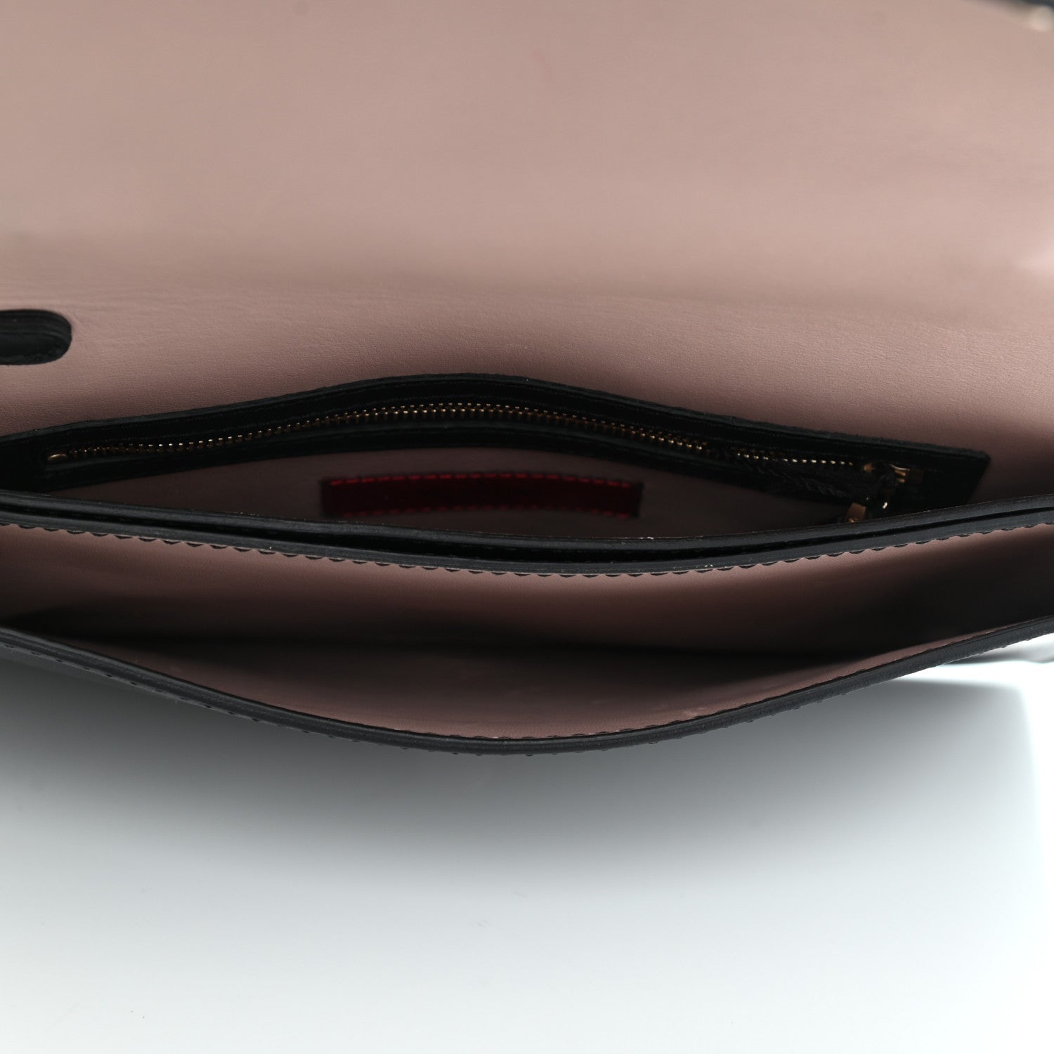 Valentino Garavani Nappa Rockstud Wristlet Clutch Black 4 of 14