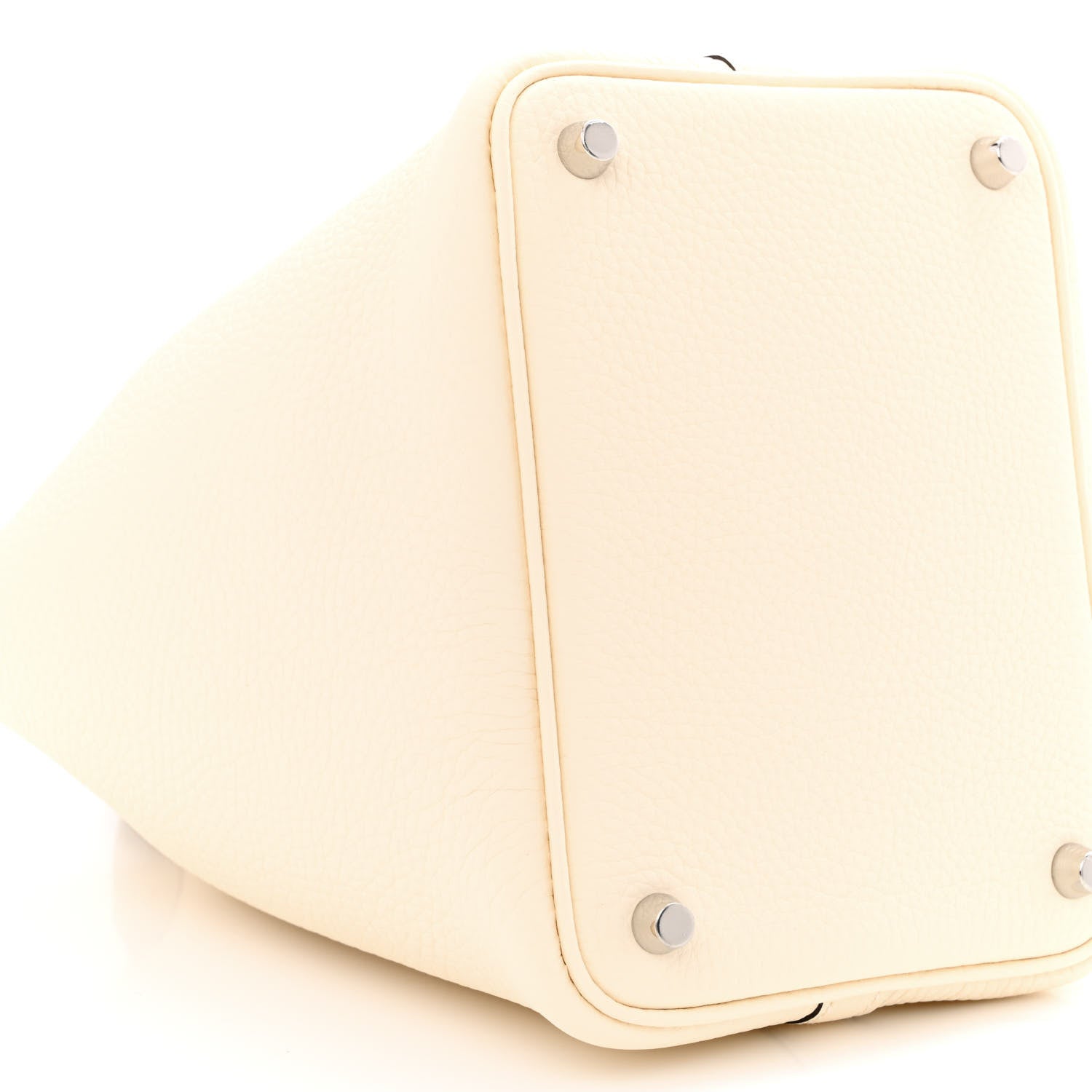 Hermes Taurillon Clemence Ostrich Touch Picotin Lock 18 PM Nata Trench 9 of 11