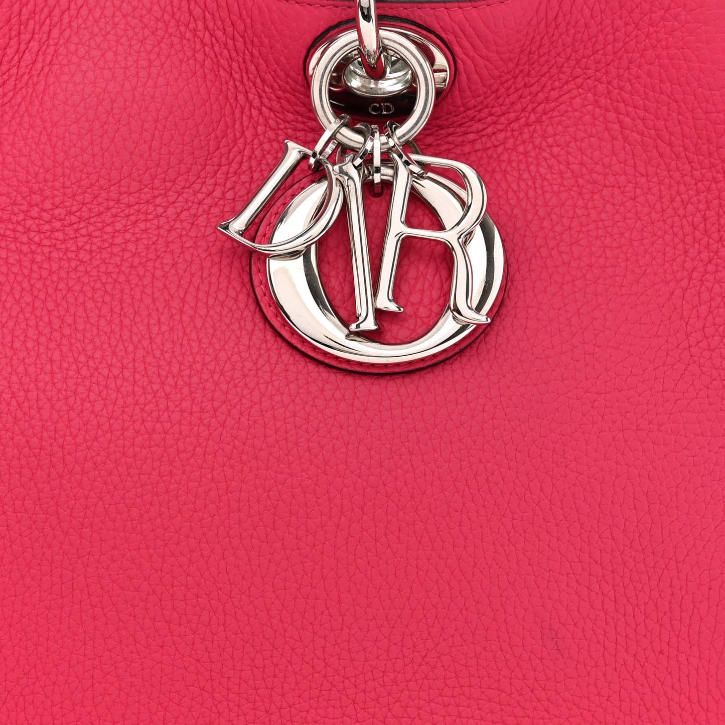 Bullcalf Medium Diorissimo Tote Fuchsia