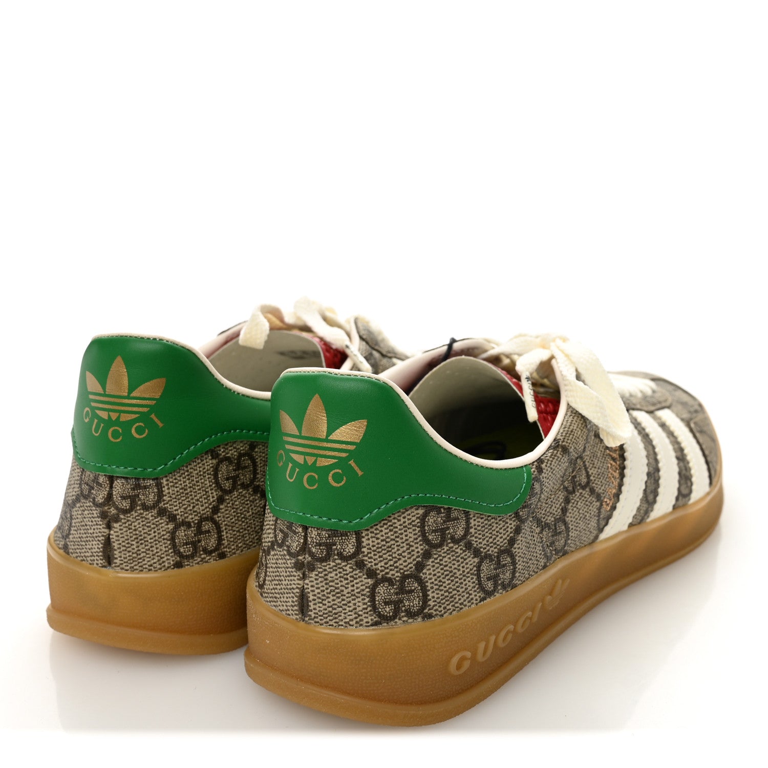 adidas gazelle silver green womens Gucci X ADIDAS GG Supreme Monogram Mens Gazelle Sneakers 8.5 Beige Ebony  Off White New Shamarock 1816917 – FASHIONPHILE