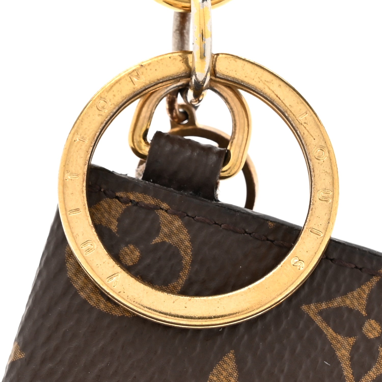 Louis Vuitton Monogram Kirigami Pouch Bag Charm Key Holder 5 of 7