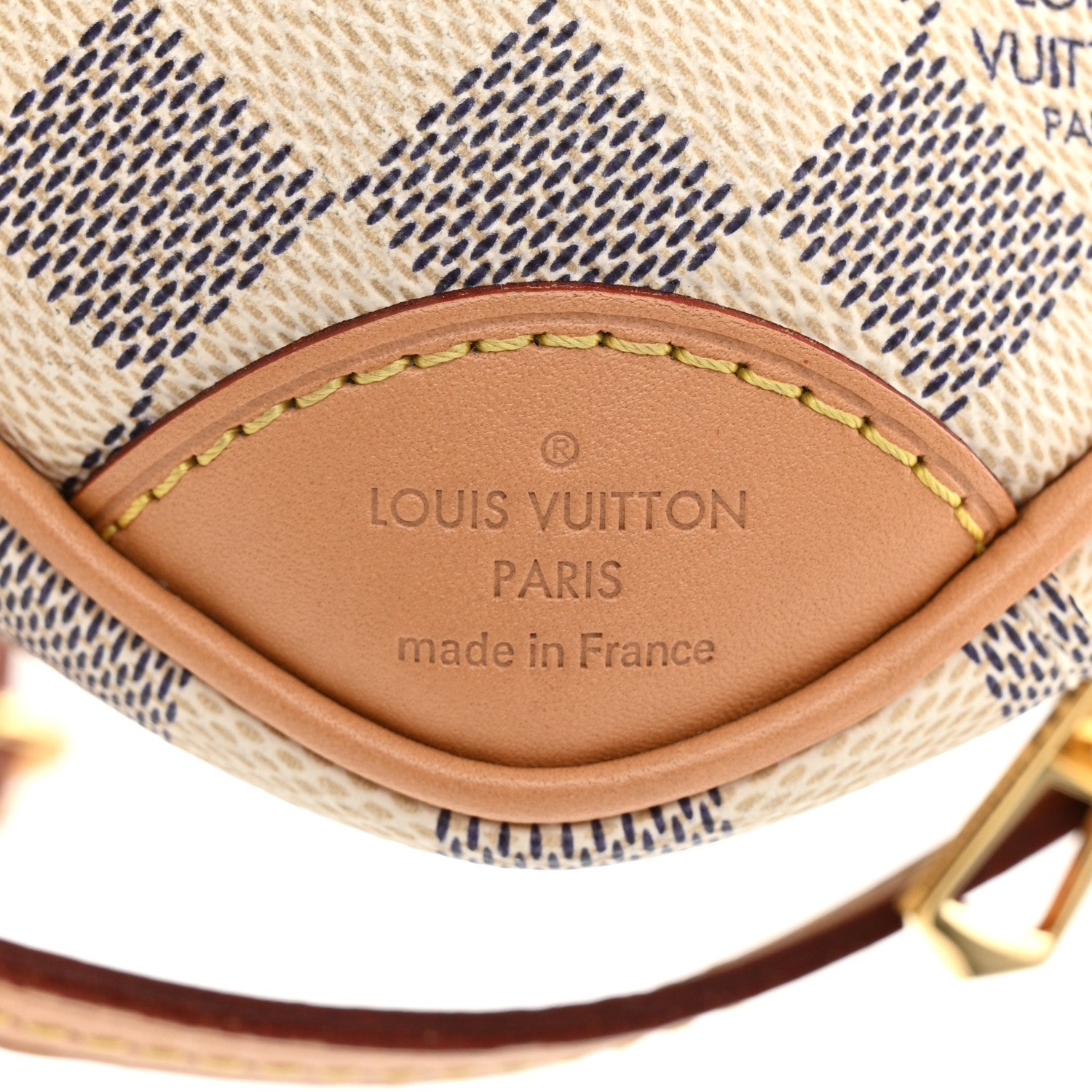 Louis Vuitton Damier Azur Mini Deauville 6 of 14