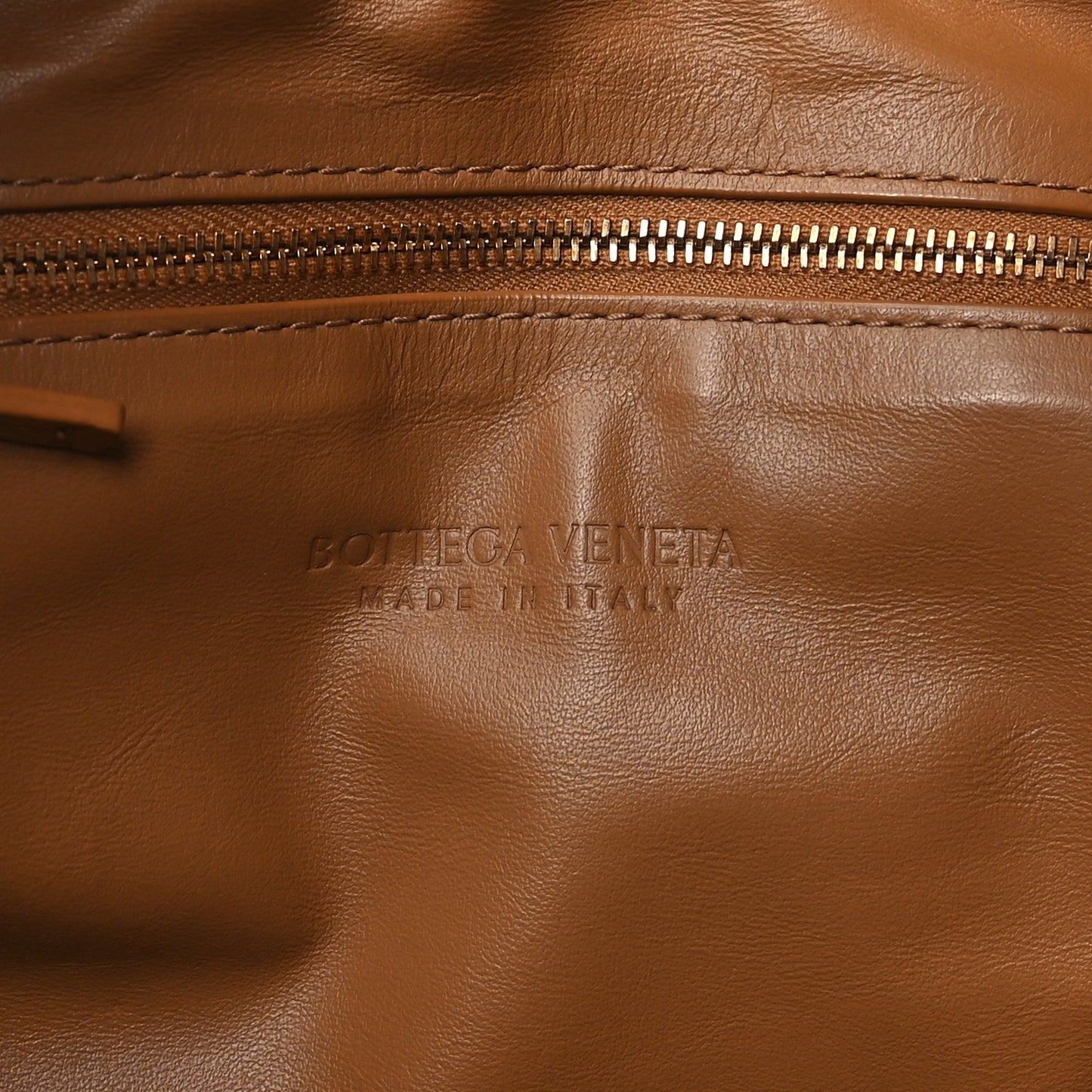 Nappa Intrecciato Small Jodie Caramel