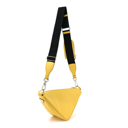 Prada Grace Lux Triangle Shoulder Bag Sole 4 of 9