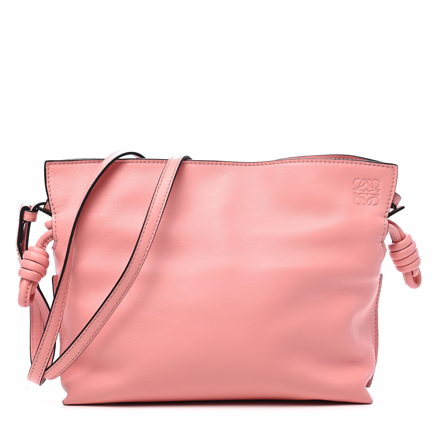 Loewe Nappa Flamenco Knot Clutch Blossom 1 of 8
