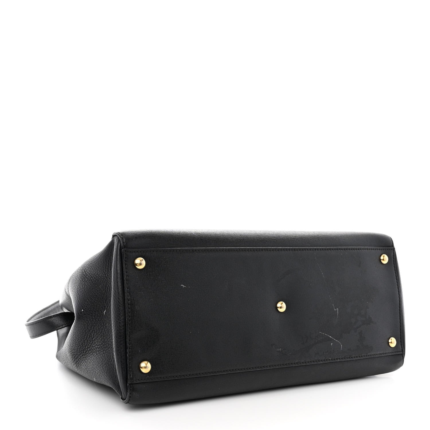 Fendi Vitello Elite Regular 2Jours Tote Black 4 of 17