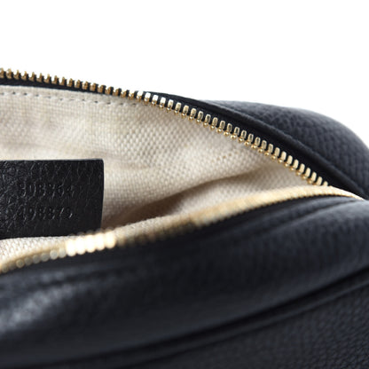Gucci Pebbled Calfskin Small Soho Disco Bag Black 12 of 13