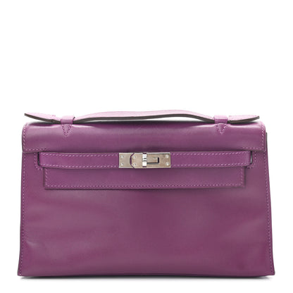 Hermes Swift Kelly Pochette Clutch Anemone 1 of 6