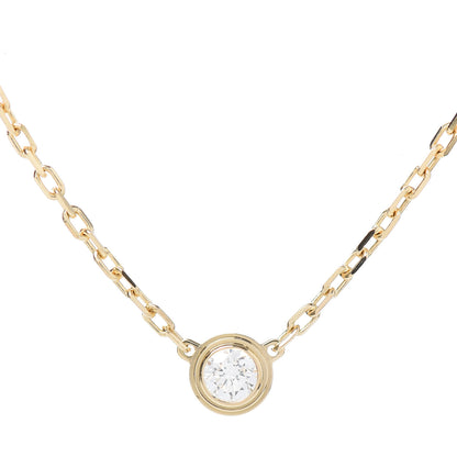 Cartier 18K Yellow Gold Diamond SM D'Amour Pendant Necklace 4 of 4
