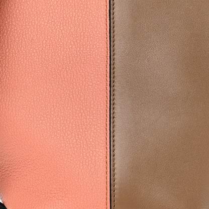 Givenchy Sugar Goatskin Calfskin Mini GV Bucket Bag Coral Taupe 8 of 10