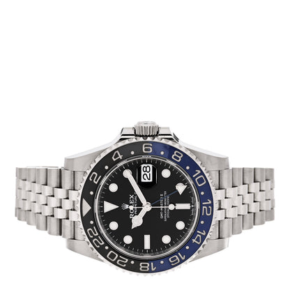 Rolex Stainless Steel 40mm Oyster Perpetual Date GMT Master Ⅱ Batgirl Watch 126710BLNR 2 of 4