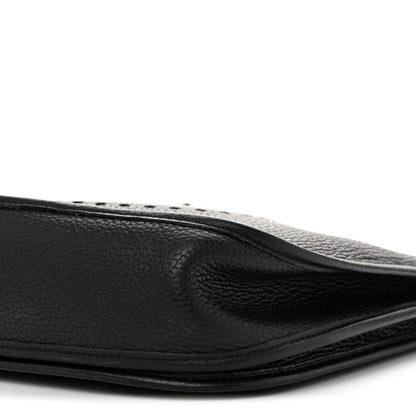 Hermes Taurillon Clemence Evelyne II PM  Black 10 of 12