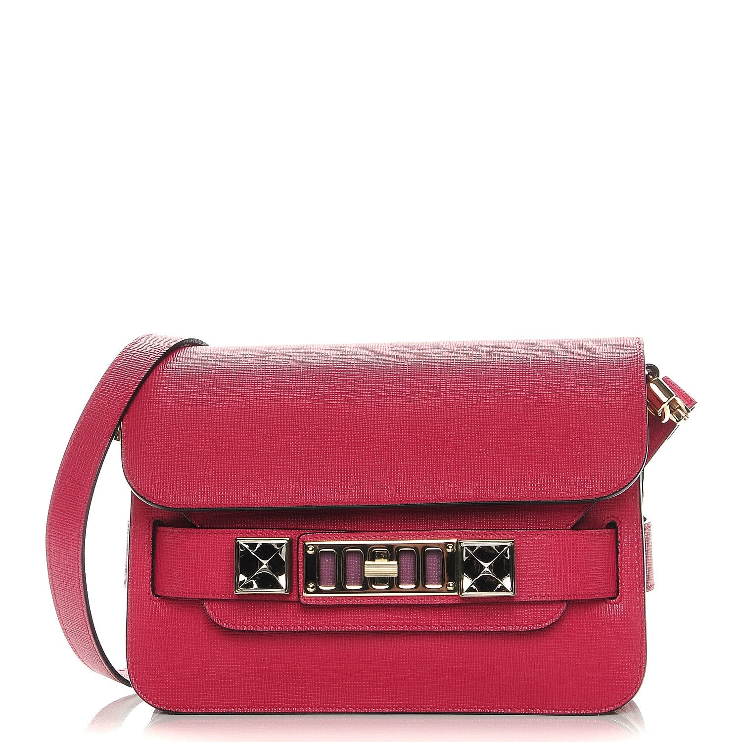 Proenza Schouler New Linosa Mini PS11 Classic Shoulder Bag Magenta 1 of 7
