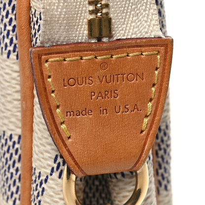 Louis Vuitton Damier Azur Eva Clutch 6 of 10