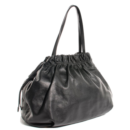 Prada Soft Calf Shopping Tote Nero Black 3 of 9