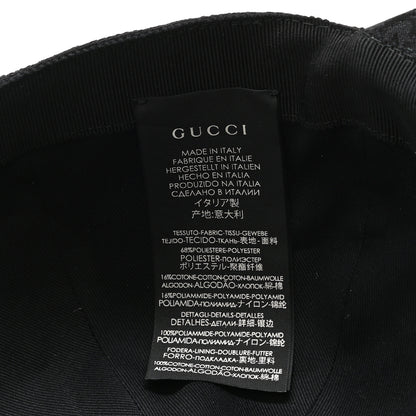 Gucci Monogram Web Baseball Hat XL Black 9 of 11