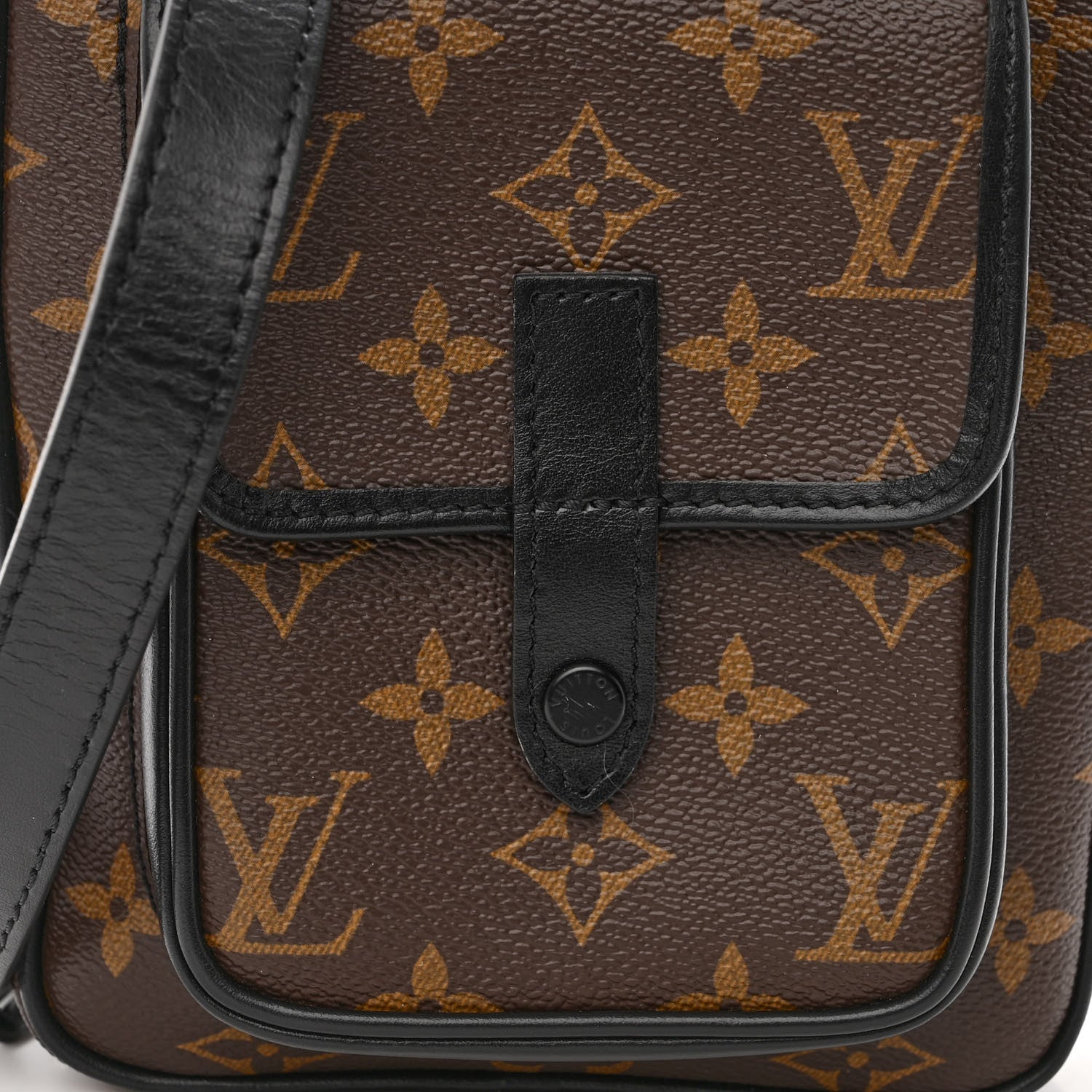 Louis Vuitton Monogram Macassar Christopher Wearable Wallet 7 of 9