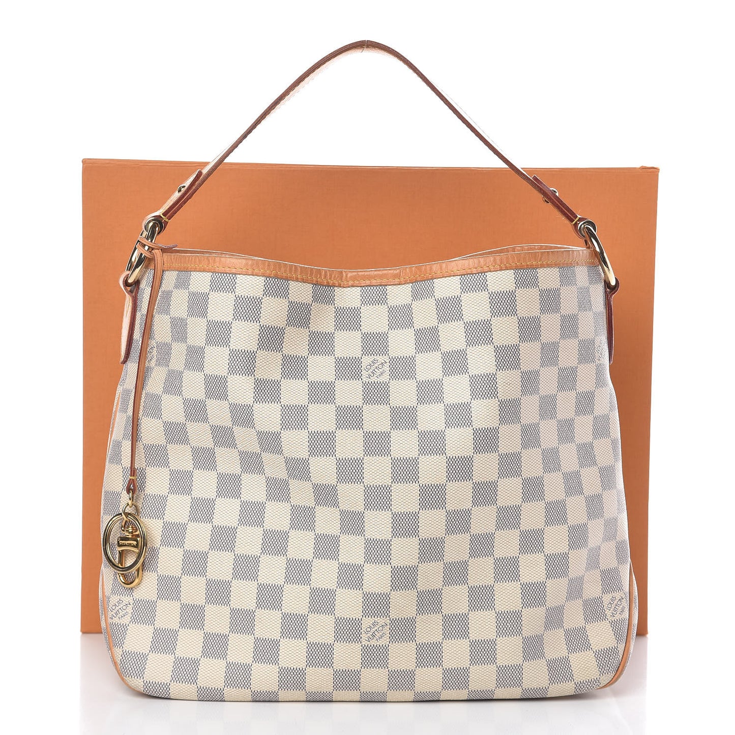 Damier Azur Delightful PM Rose Ballerine