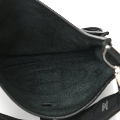 Hermes Taurillon Clemence Evelyne III PM Black 4 of 9