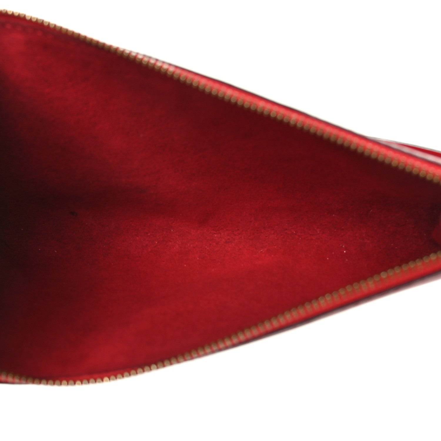 Louis Vuitton Epi Pochette Accessories 24 Castillan Red 5 of 10