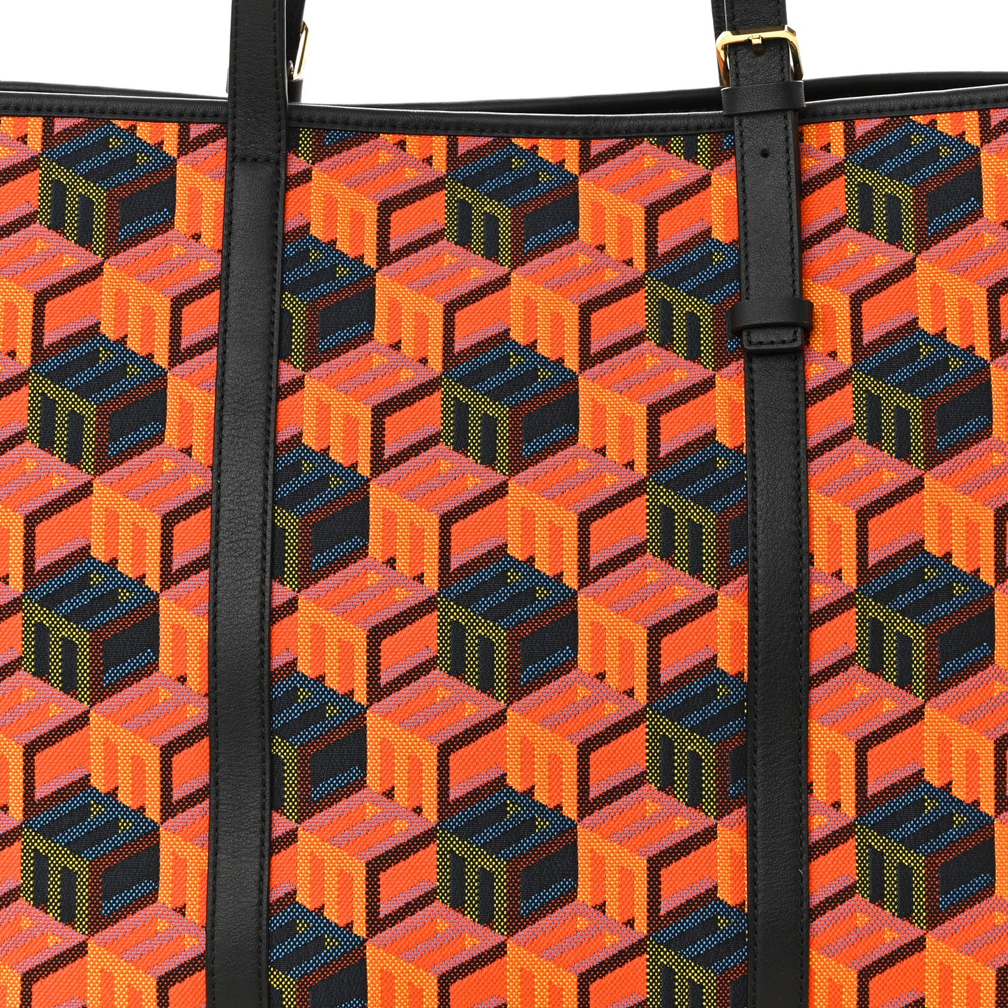 Jacquard Cubic Monogram Rockstar Tote Multicolor