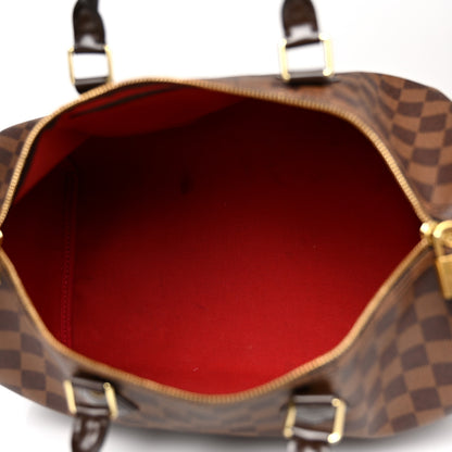 Louis Vuitton Damier Ebene Speedy Bandouliere 35 5 of 13