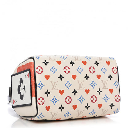 Louis Vuitton Game On Speedy Bandouliere 25 White 4 of 9