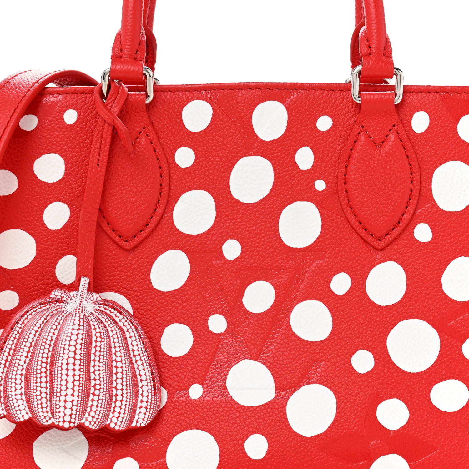Louis Vuitton LV X YK Empreinte Infinity Dots Onthego PM Rogue White 7 of 10