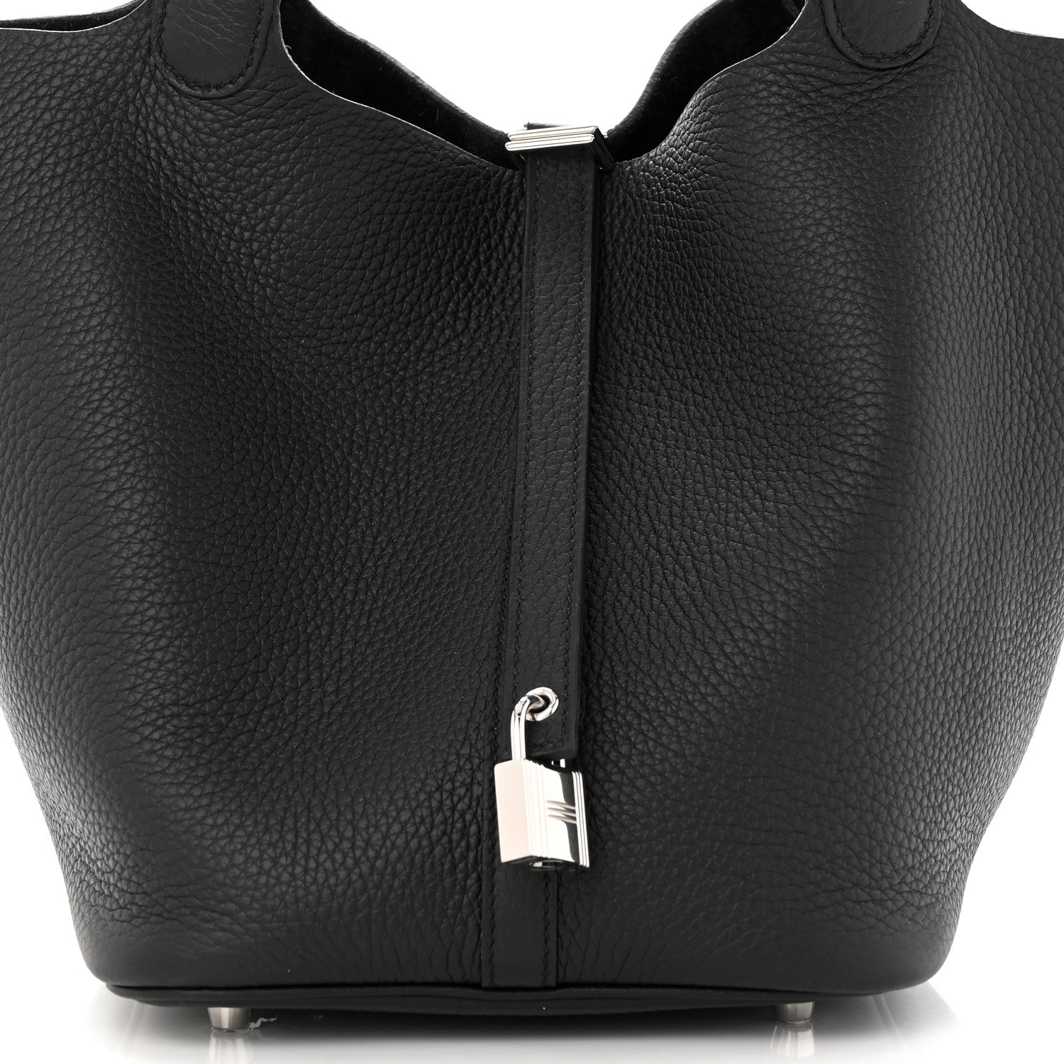 Hermes Taurillon Clemence Picotin Lock 22 MM Black 8 of 11