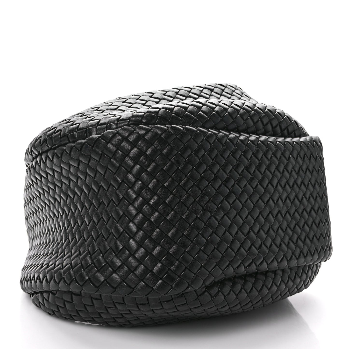 Lambskin Intrecciato Padded Jodie Black
