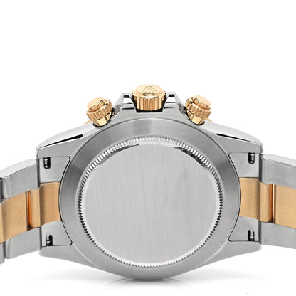 Rolex Stainless Steel 18K Yellow Gold 40mm Oyster Perpetual Cosmograph Daytona Watch Black 116503 4 of 5