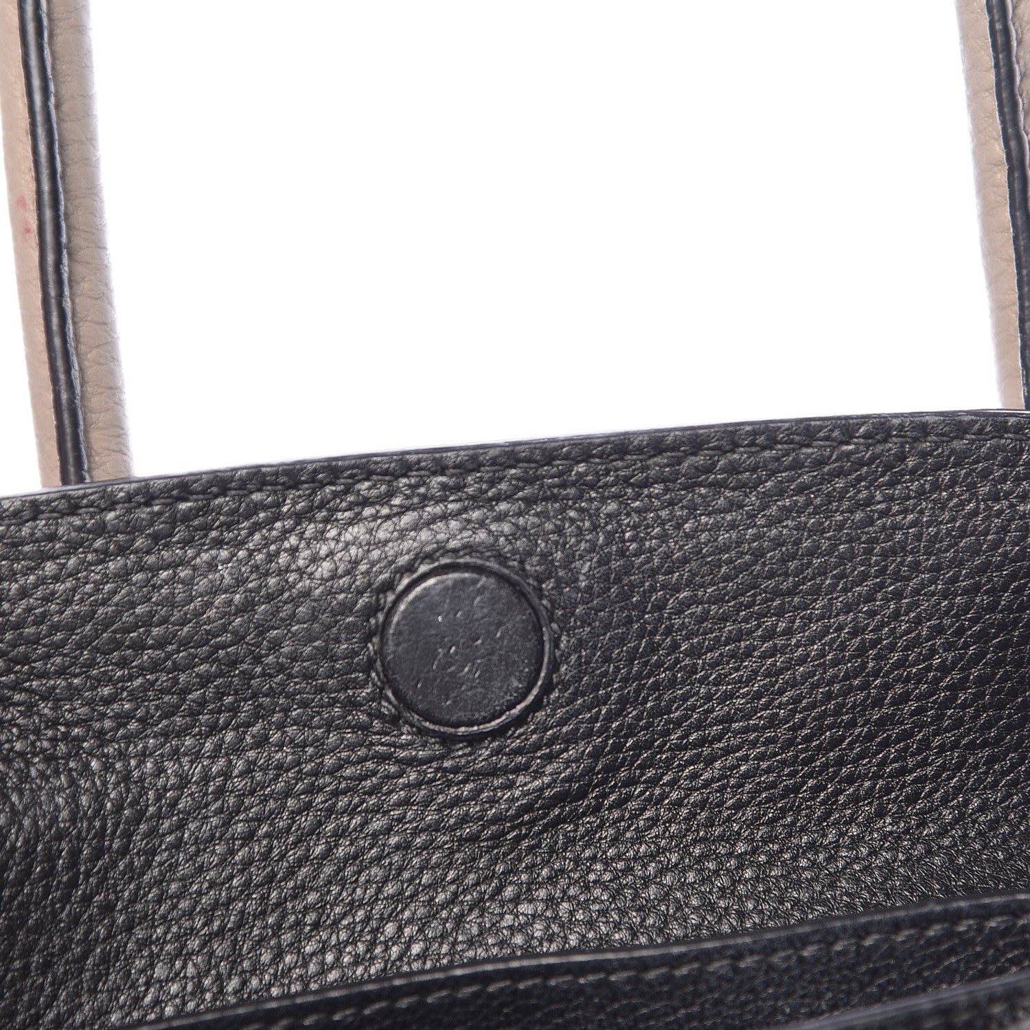 Prada Vitello Daino Small Double Bag Argilla Black 10 of 23