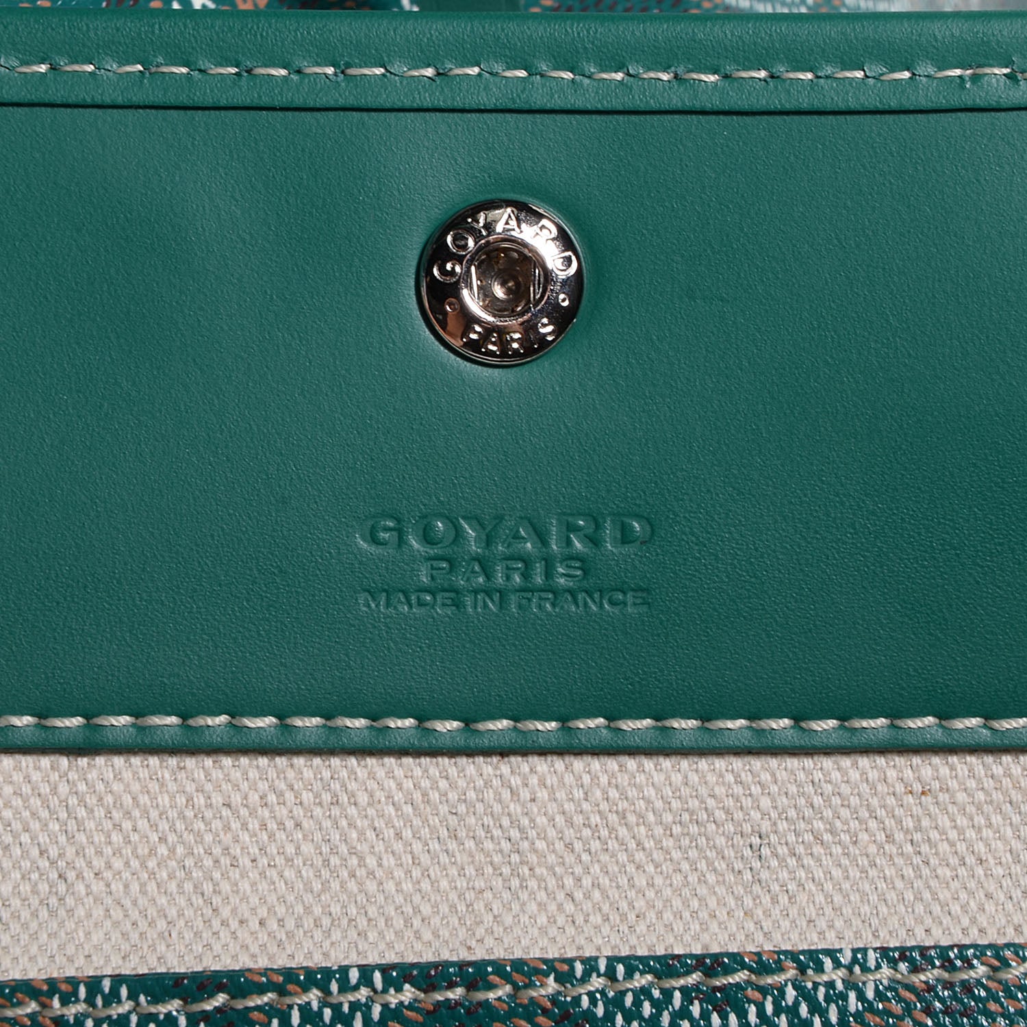 Goyard Goyardine Saint Louis PM Green 6 of 10