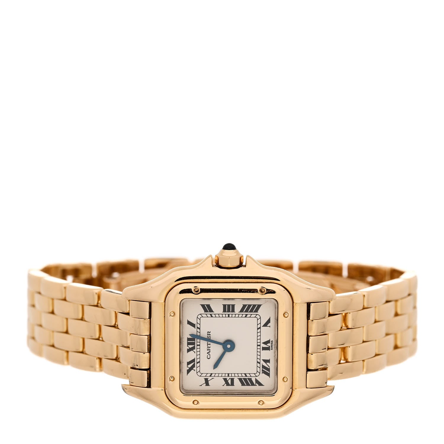 Cartier 18K Yellow Gold 22mm Panthere Quartz Watch 2 of 4