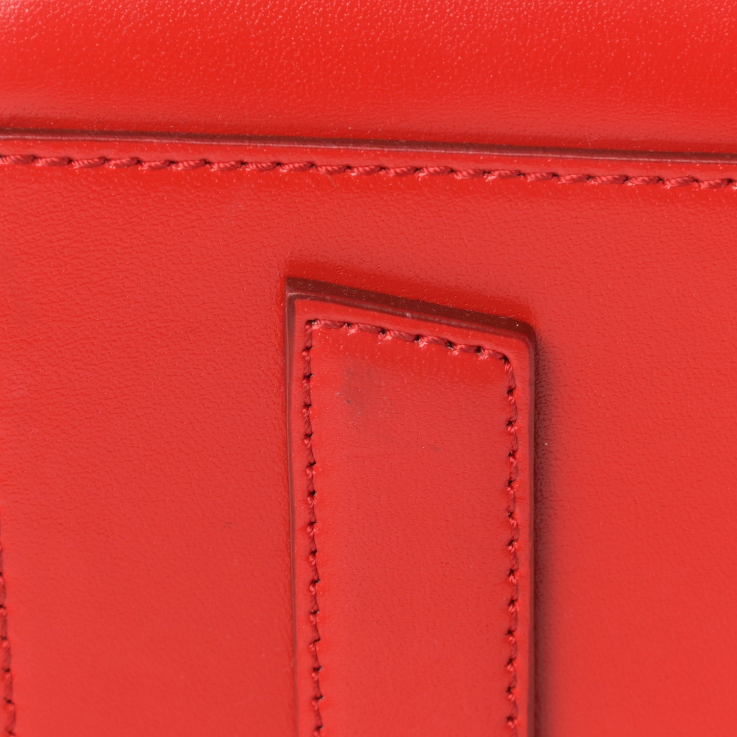Shiny Lord Calfskin Small Antigona Medium Red