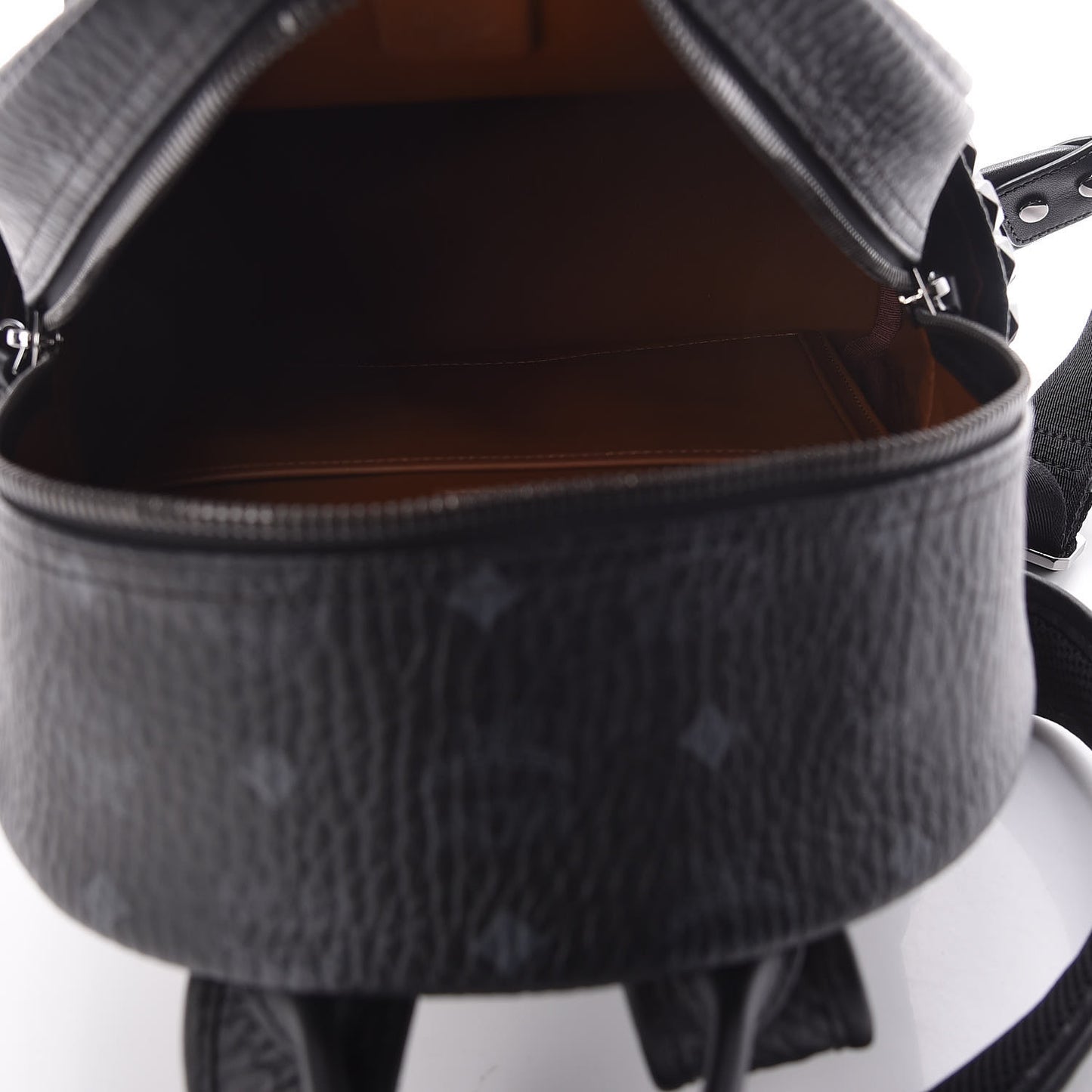 Visetos Small Side Stud Stark Backpack Black