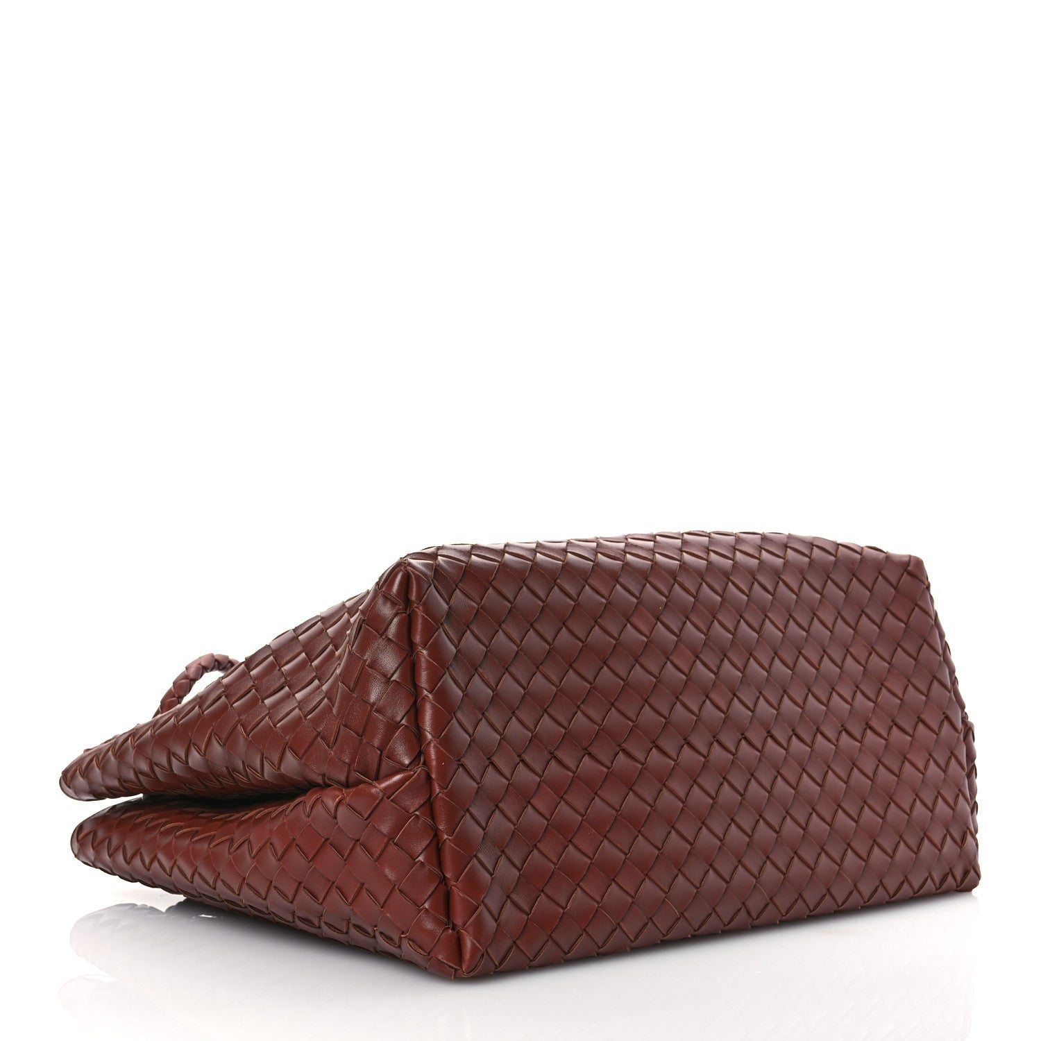 Bottega Veneta Nappa Intrecciato Large Andiamo Shoulder Bag Barolo 4 of 10