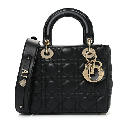 Christian Dior Lambskin Cannage Small My ABCDior Lady Dior Black 1 of 13