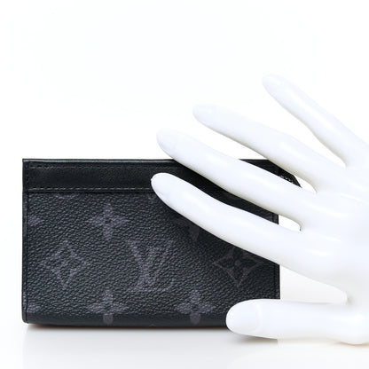 Louis Vuitton Monogram Eclipse Key Pouch Voyage 2 of 9
