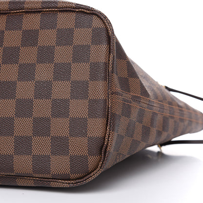 Louis Vuitton Damier Ebene Neo Neverfull MM Rose Ballerine 11 of 11