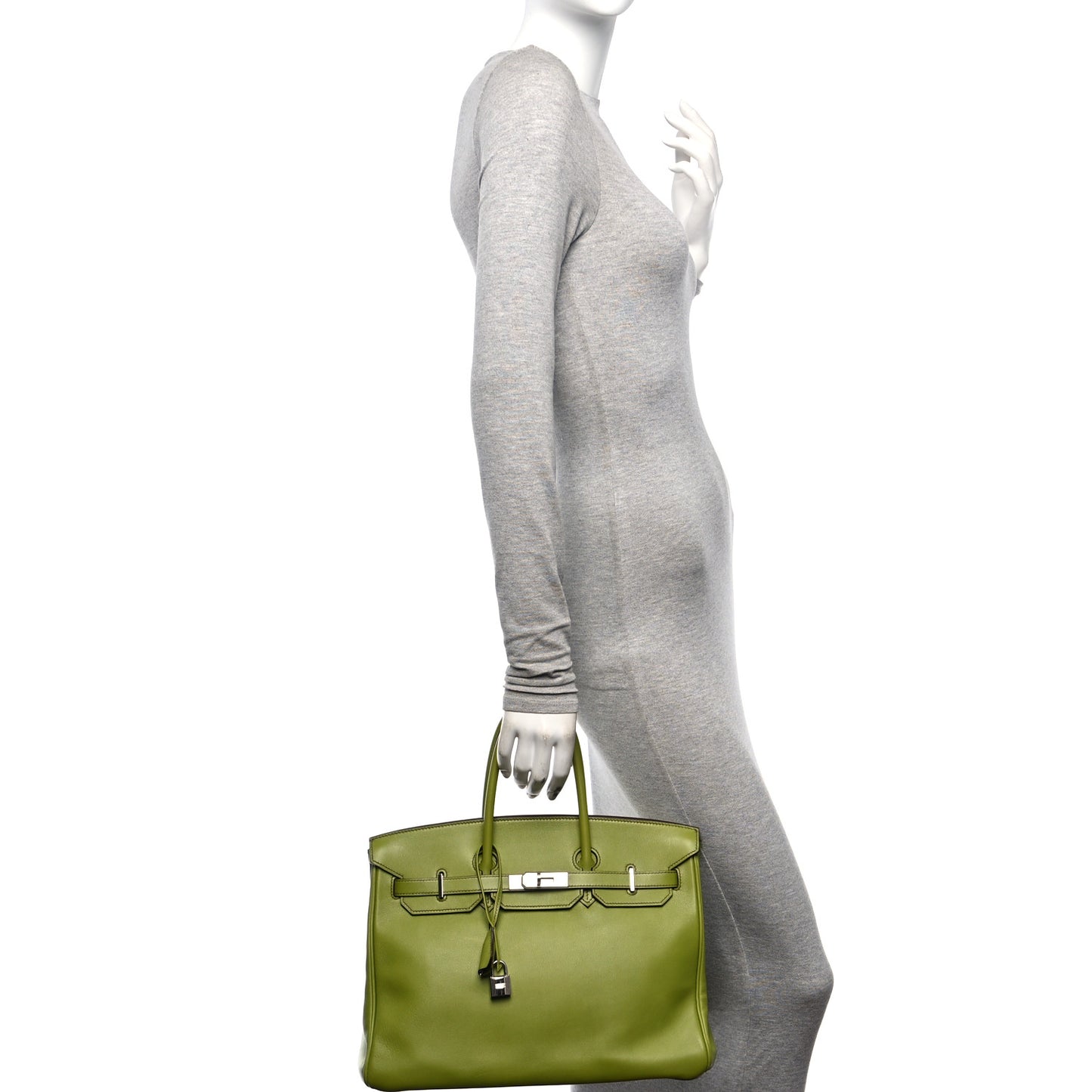 Swift Birkin 35 Vert Anis