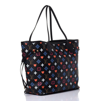 Louis Vuitton Game On Neverfull MM Black 2 of 10