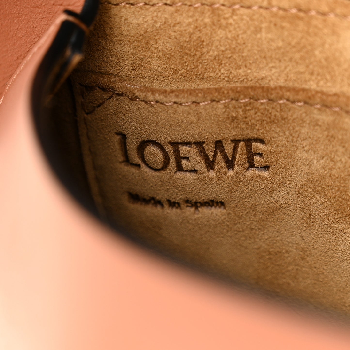 Calfskin Jacquard Small Gate Dual Bag Tan