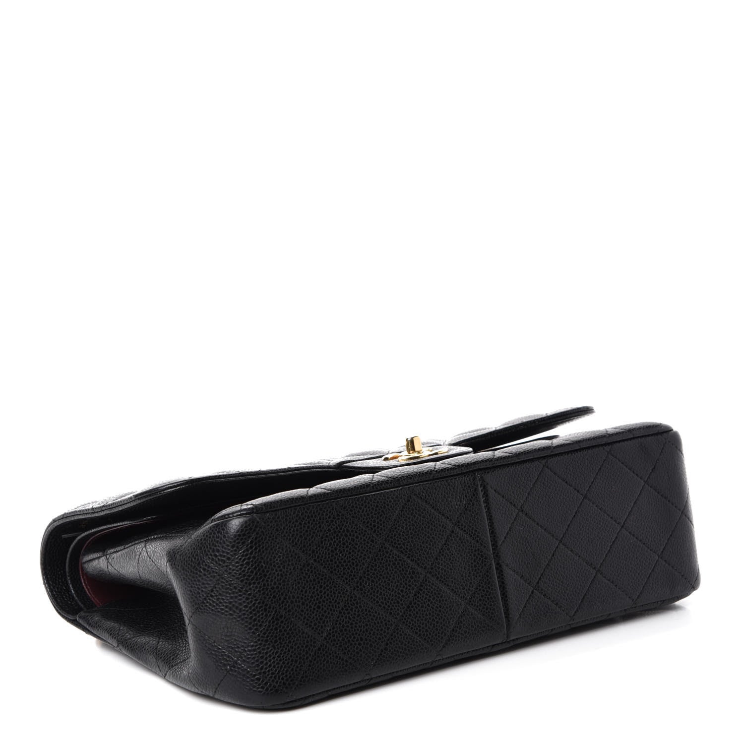 Chanel Caviar Quilted Jumbo Double Flap Black 5 of 15