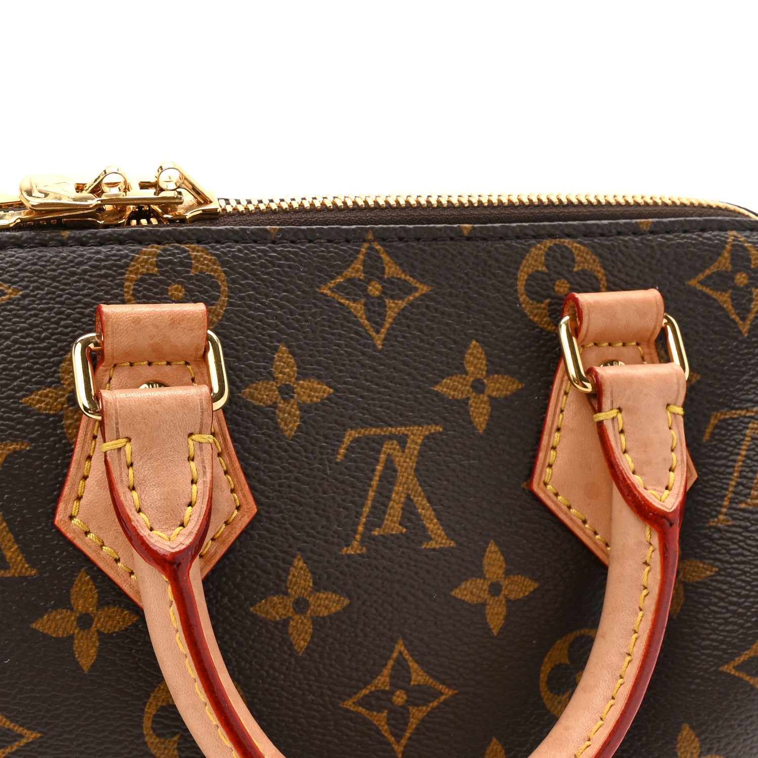 Louis Vuitton Monogram Speedy Bandouliere 20 Beige 10 of 16